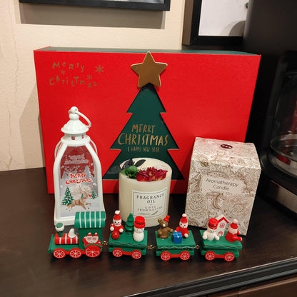 Christmas themed scented candle set